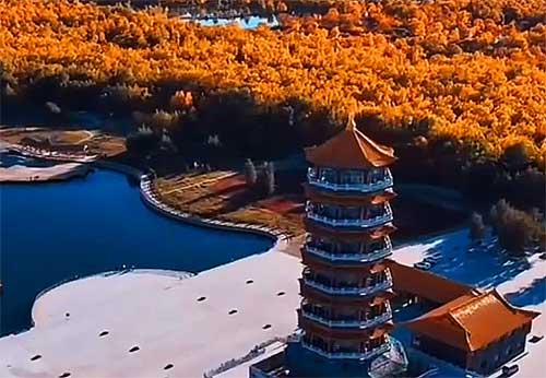 蘭州+景泰黃河石林+巴丹吉林沙漠+居延海+張掖+三大胡楊林雙動8日游（2-8人胡楊林精致小團(tuán)）